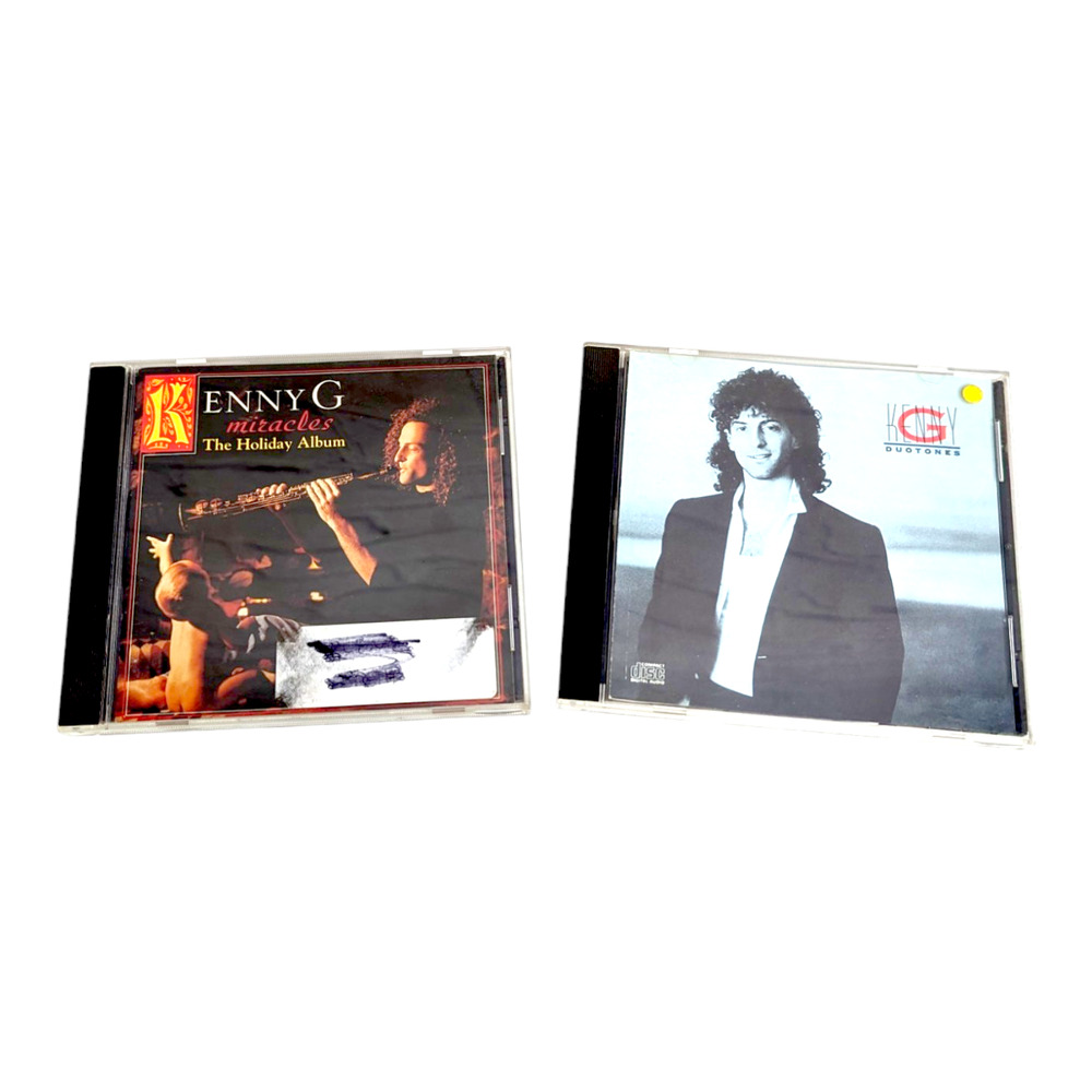 Kenny G Miracles: The‎ Holiday Album & Duotones Jazz Music CDs Bundle Collection